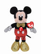 PLUS TY 20CM BEANIE BABIES DISNEY MICKEY CU SCLIPICI SI SUNETE, PLUS 20CM