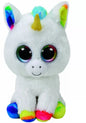 PLUS TY 24CM BOOS PIXY UNICORN ALB, PLUS 24CM