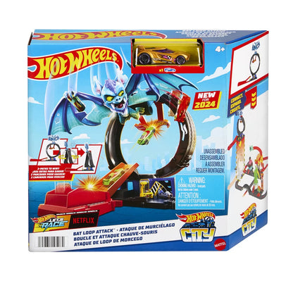 HOT WHEELS CITY PISTA INAMICILOR BUCLA LILIACULUI, HOT WHEELS - CITY