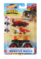 HOT WHEELS MONSTER TRUCK CU MASINUTE NEAGRU SI ROSU, HOT WHEELS - MONSTER TRUCK