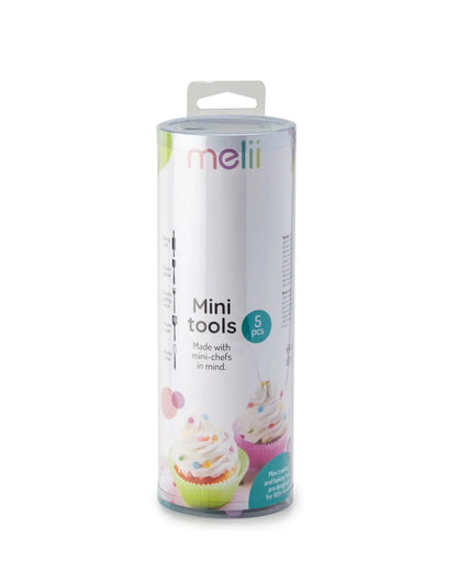 SET 5 PIESE MINI USTENSILE BAKING, MELII, COLORATE, MELII