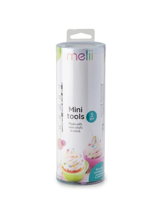 SET 5 PIESE MINI USTENSILE BAKING, MELII, COLORATE, MELII
