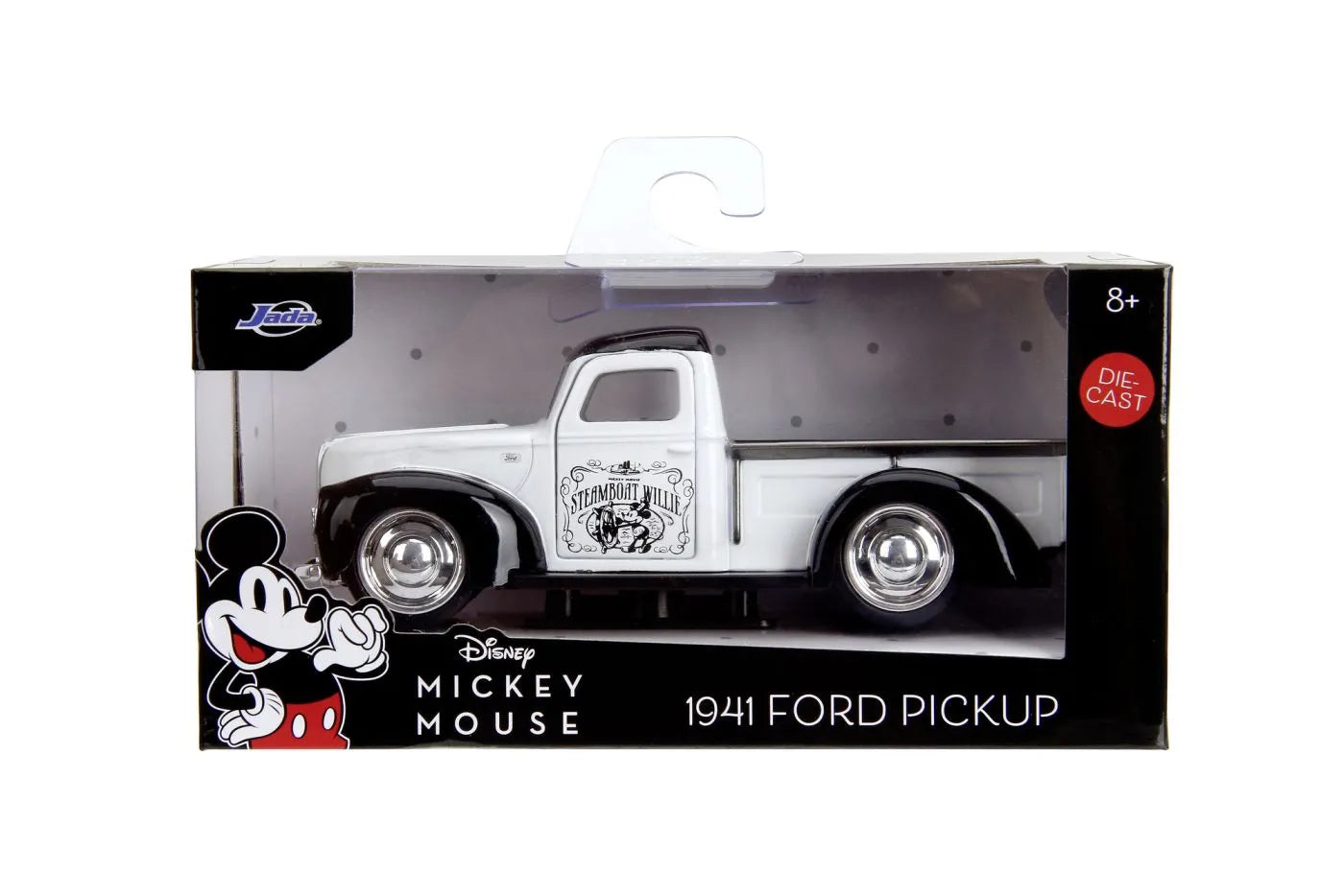 JADA DISNEY MICKEY MOUSE MASINUTA METALICA FORD PICKUP 1941 SCARA 1:32, JADATOYS