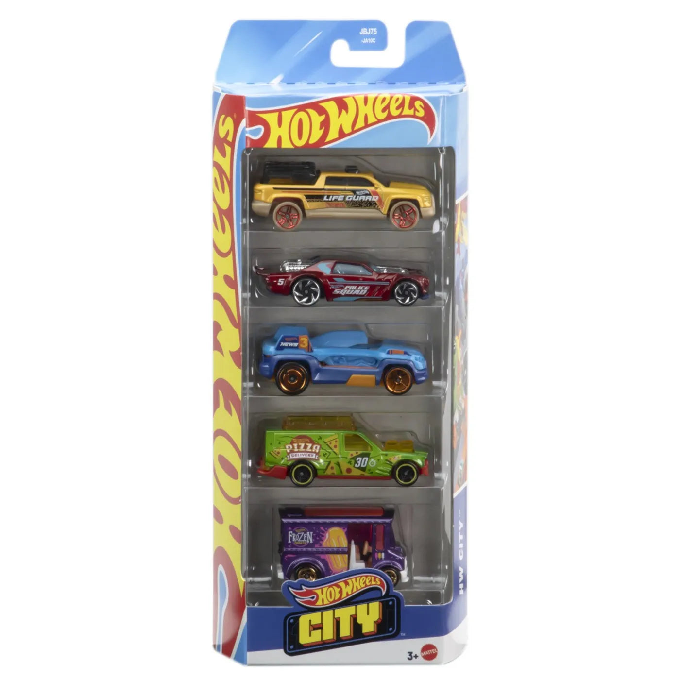 SET 5 MASINI HOT WHEELS CITY, HOT WHEELS - VEHICULE