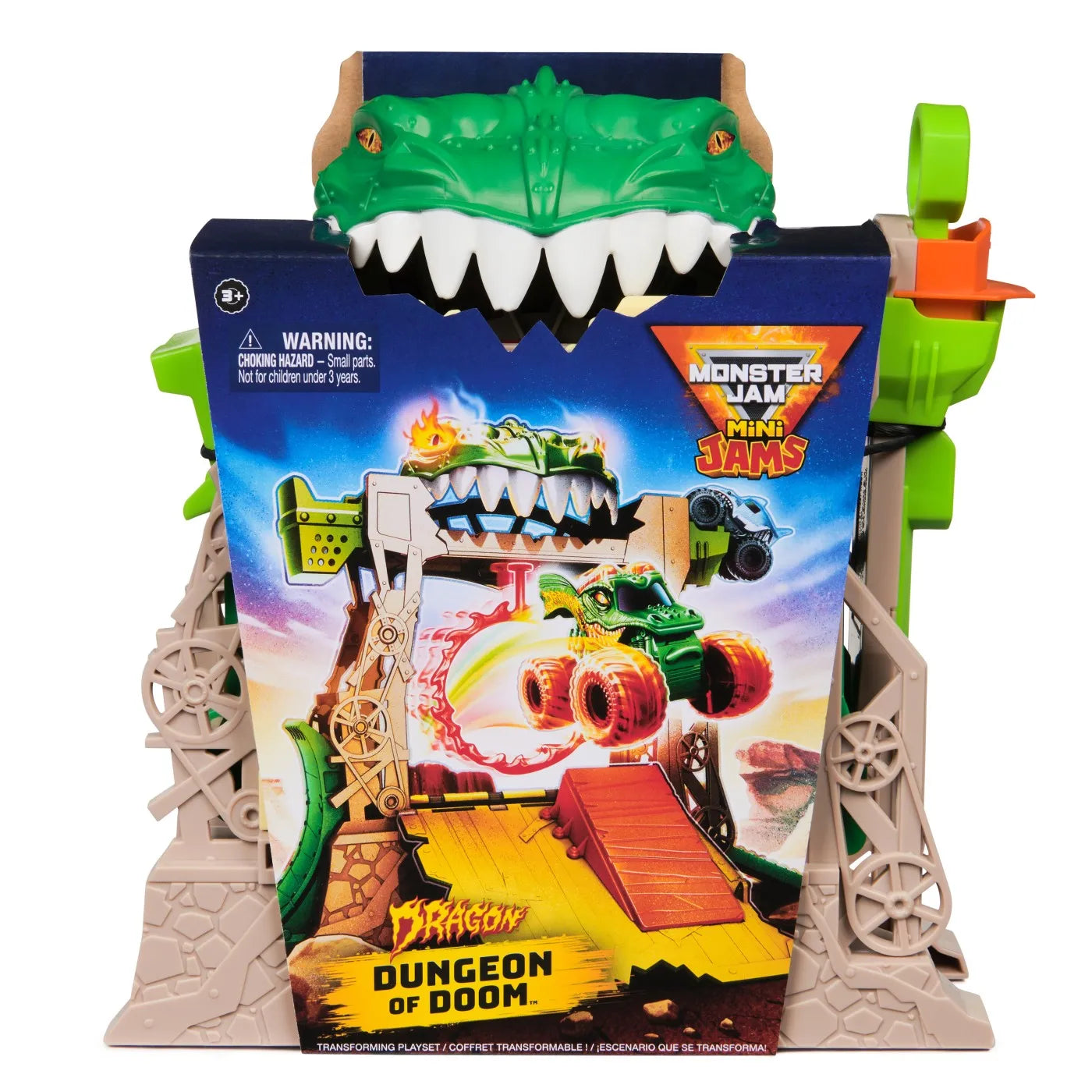 MONSTER JAM SET DRAGON DUNGEON OF DOOM, MONSTER JAM
