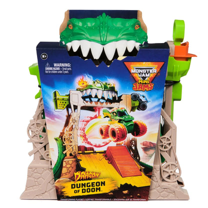 MONSTER JAM SET DRAGON DUNGEON OF DOOM, MONSTER JAM