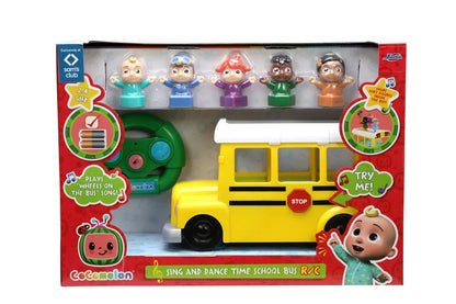 COCOMELON AUTOBUZUL SCOLAR RC CU SUNETE SI LUMINI SCARA 1:18, JADATOYS
