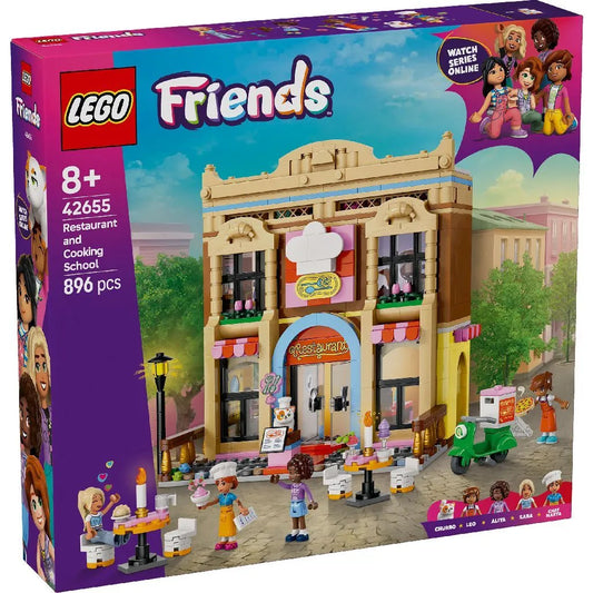LEGO FRIENDS RESTAURANT SI SCOALA DE GASTRONOMIE 42655, LEGO FRIENDS