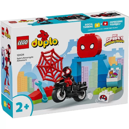LEGO DUPLO AVENTURA PE MOTOCICLETA A LUI SPIN 10424, LEGO DUPLO
