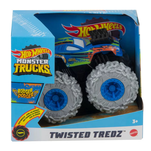 HOT WHEELS MONSTER TRUCK MASINUTA TWISTER TREDZ ROGER DODGER SCARA 1:43, HOT WHEELS - MONSTER TRUCK
