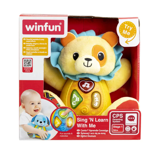 WINFUN CANTA SI INVATA CU LEUL CAESAR, WINFUN