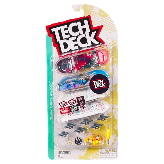 TECH DECK PACHET 4 PIESE FINGERBOARD GUSTAVO 9.6CM , TECH DECK