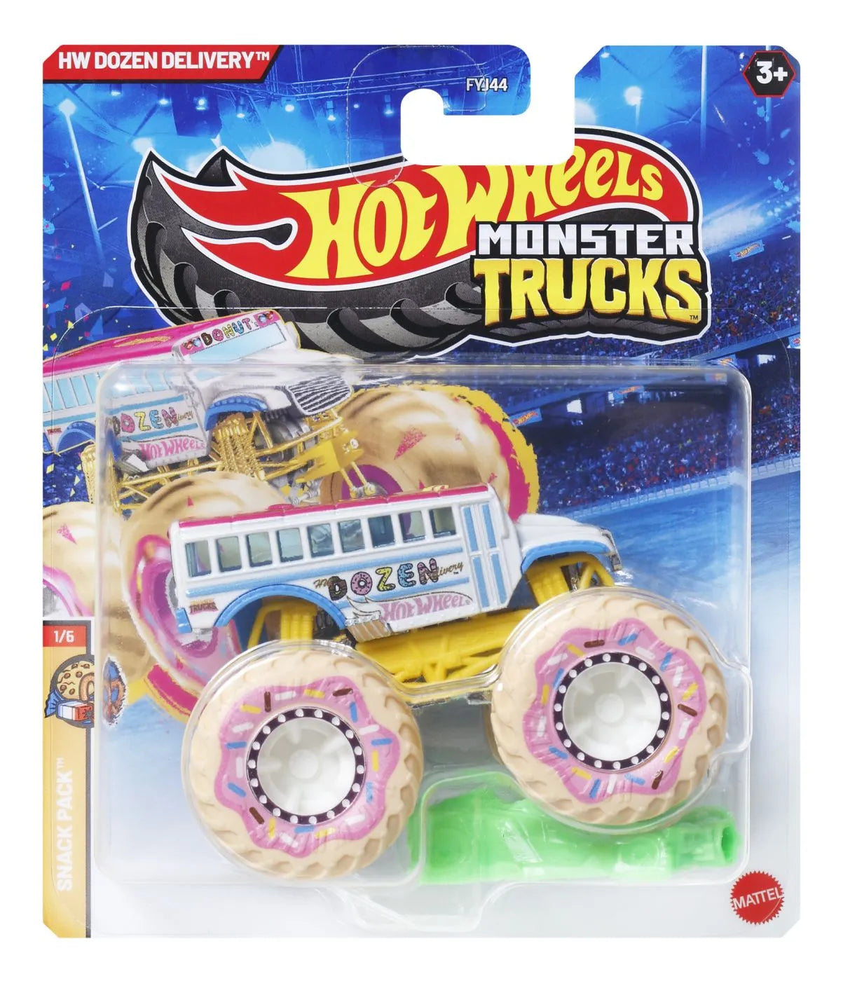 HOT WHEELS MONSTER TRUCK MASINUTA DOZEN DELIVERY SCARA 1:64, HOT WHEELS - MONSTER TRUCK