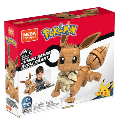 POKEMON MEGA CONSTRUX JUMBO EEVEE, POKEMON