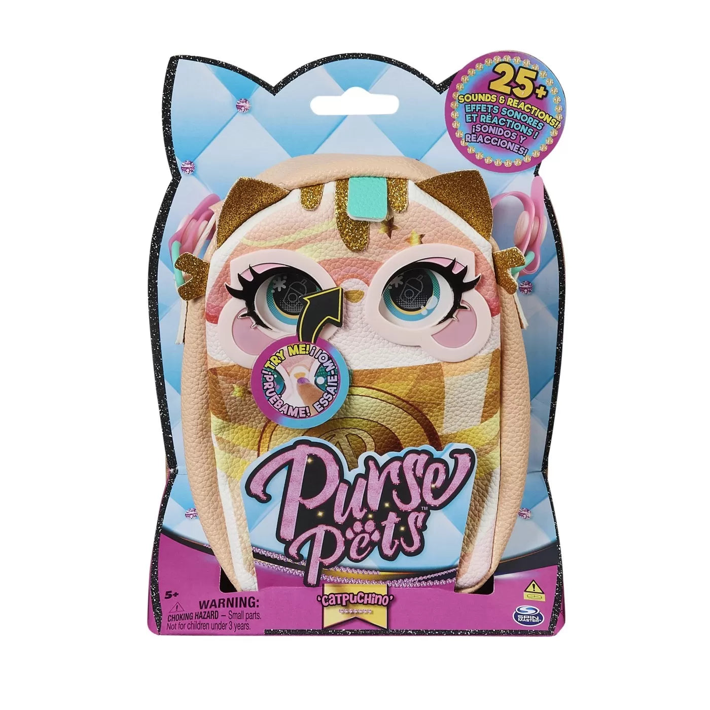 PURSE PETS BAG TRENDY TREATS PISICUTA CATPUCHINO, PURSE PETS