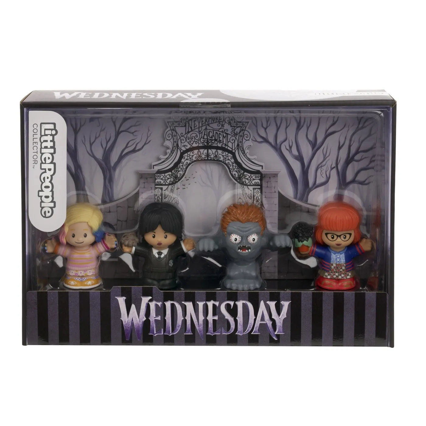 LITTLE PEOPLE WEDNESDAY SET 4 FIGURINE, LITTLE PEOPLE