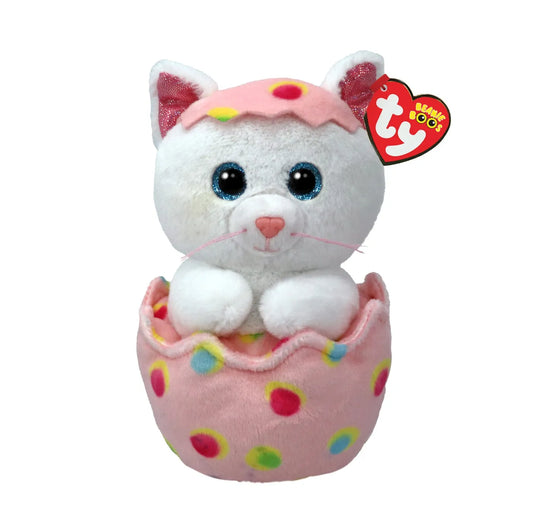 PLUS TY 15CM BOOS GIGGLES PISICUTA IN OU, PLUS 15CM