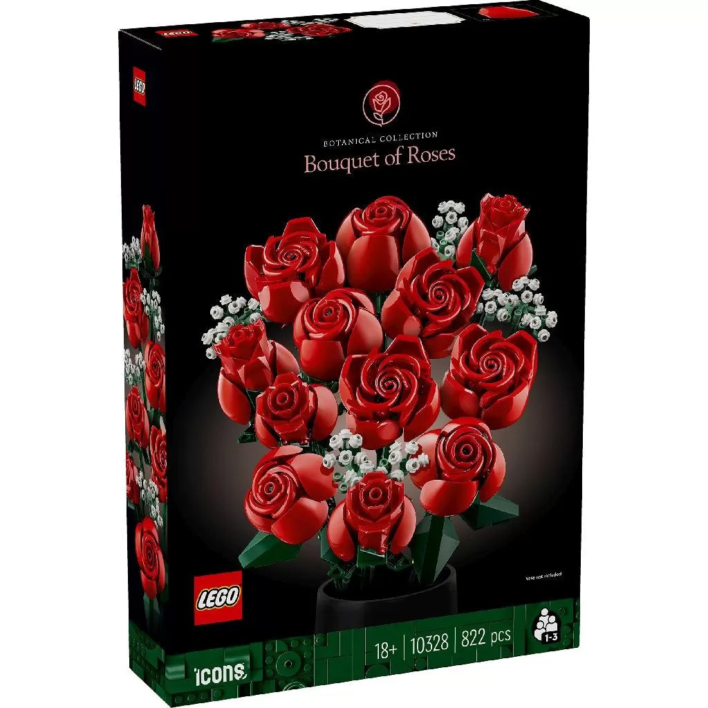 LEGO ICONS BUCHET DE TRANDAFIRI 10328, LEGO ICONICS