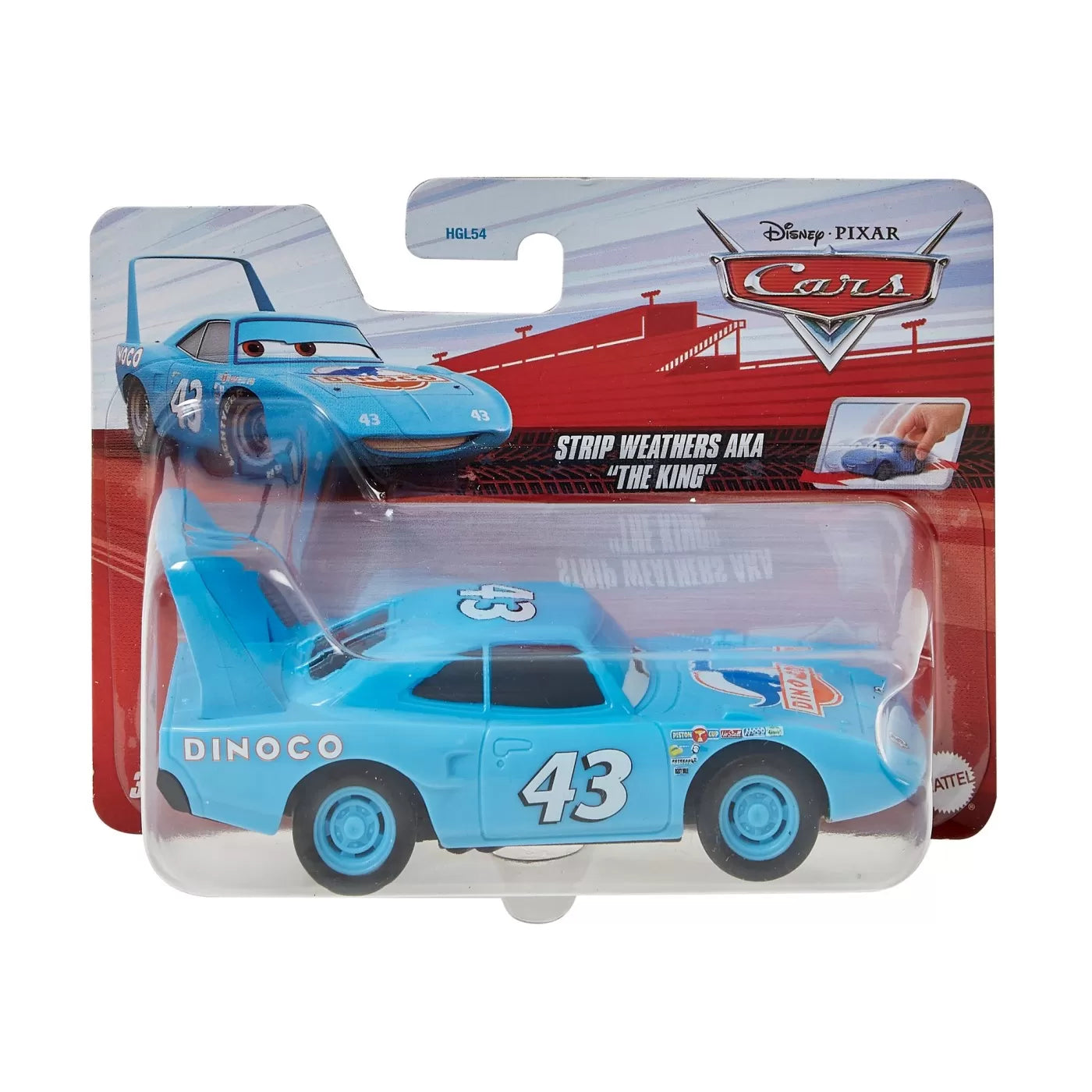 CARS MASINUTA CU SISTEM PULLBACK DINOCO SCARA 1:43, CARS - MASINI