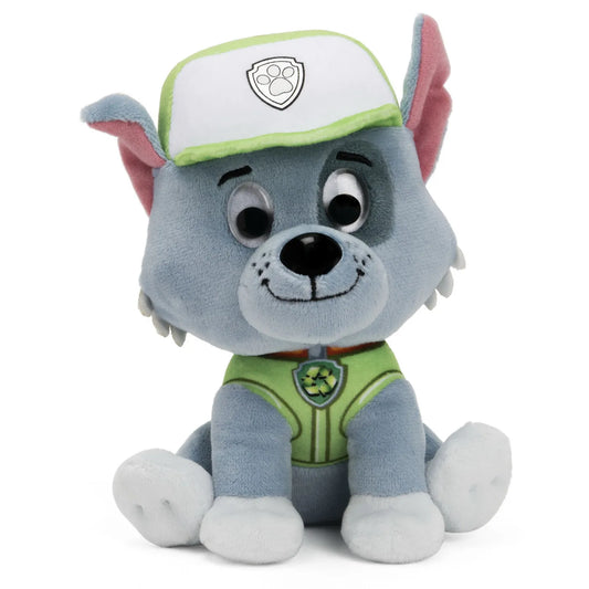 PATRULA CATELUSILOR GUND PLUS ROCKY 15CM, PLUSURI
