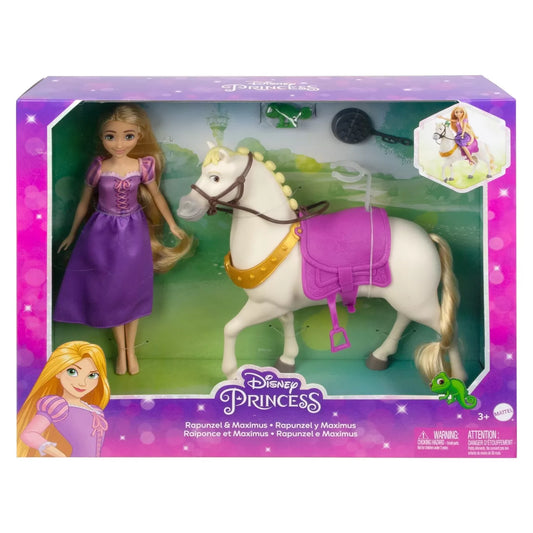 DISNEY PRINCESS SET PAPUSA RAPUNZEL SI CALUL MAXIMUS, DISNEY PRINCESS