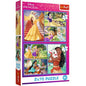 PUZZLE TREFL 2X70 DISNEY PRINCESS VIATA PRINTESELOR DISNEY, TREFL 2X70