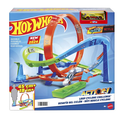 HOT WHEELS ACTION SET PROVOCAREA CICLONULUI, HOT WHEELS - ACTION