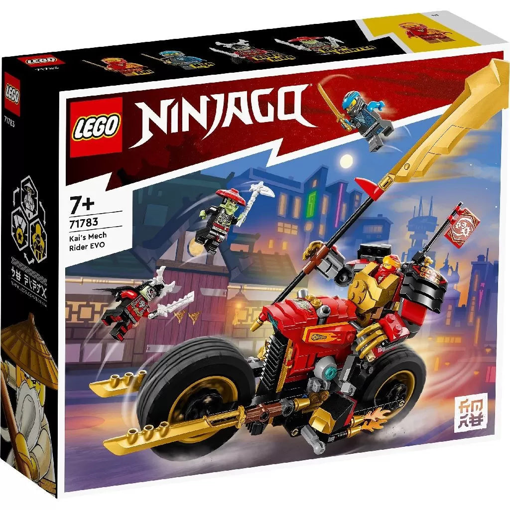 LEGO NINJAGO MOTOCICLETA ROBOT EVO A LUI KAI 71783, LEGO NINJAGO