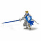 PAPO FIGURINA REGE CU BLAZON DRAGON albastru, PERSONAJE MEDIEVALE FANTASTICE