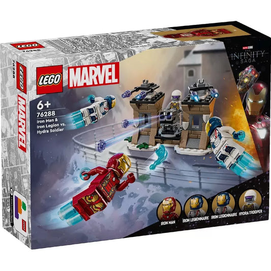 LEGO MARVEL IRON MAN SI LEGIUNEA DE FIER VS SOLDAT HYDRA 76288 , LEGO MARVEL