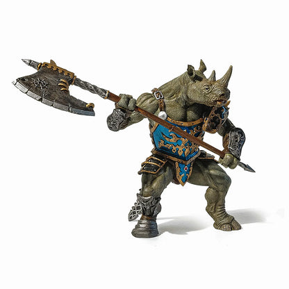 PAPO FIGURINA RINOCER MUTANT, PERSONAJE MEDIEVALE FANTASTICE