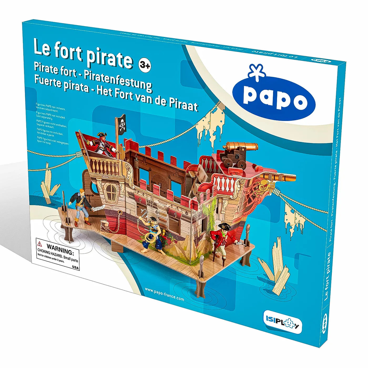 PAPO FIGURINA PUZZLE 3D CORABIE PIRATI, PIRATI SI CORSARI