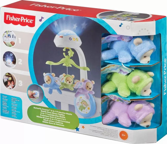 SUPORT MOBIL PENTRU PATUT NOAPTEA INSTELATA, FISHER PRICE - NEWBORN