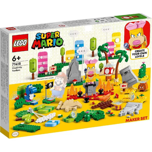 LEGO SUPER MARIO SET DE CREATOR CUTIA DE UNELTE PENTRU CREATIVITATE 71418, LEGO SUPER MARIO