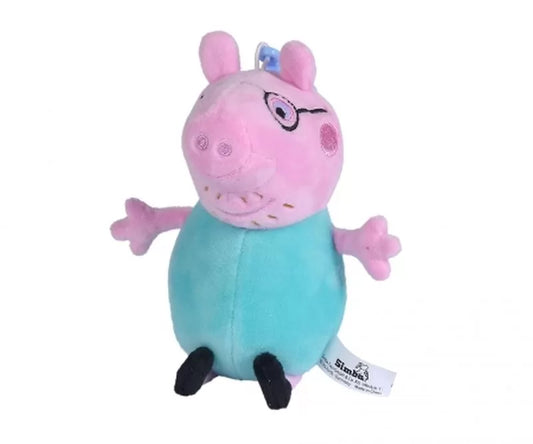 PEPPA PIG BRELOC PLUS DADDY PIG 10CM, SIMBA DIVERSE