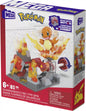 POKEMON MEGA SET DE CONSTRUCTIE ROATA DE FOC A LUI CHARMANDER, POKEMON