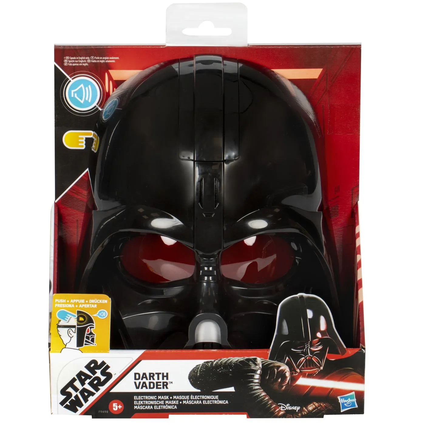 MASCA ELECTRONICA STAR WARS DARTH VADER, STAR-WARS