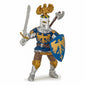 PAPO FIGURINA CAVALER ALBASTRU CU CREASTA, PERSONAJE MEDIEVALE FANTASTICE