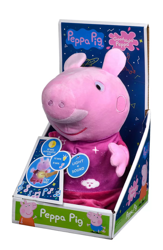PEPPA PIG PLUS NOAPTE BUNA 25CM, SIMBA BABY