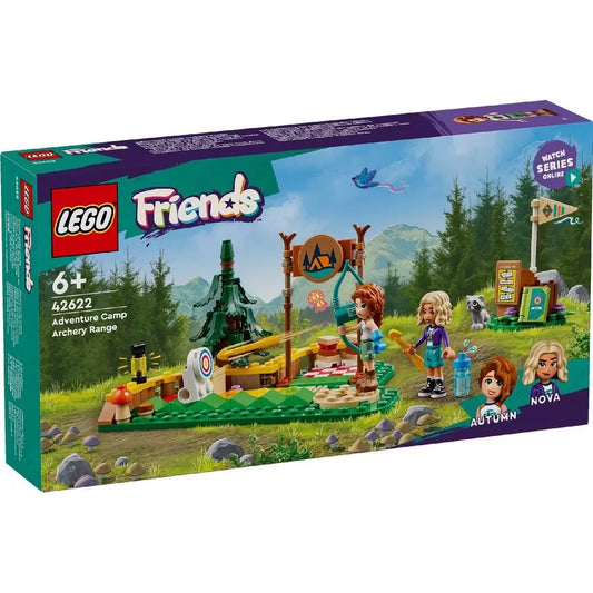 LEGO FRIENDS POLIGONUL DE TIR CU ARCUL DIN TABARA DE AVENTURI 42622, LEGO FRIENDS