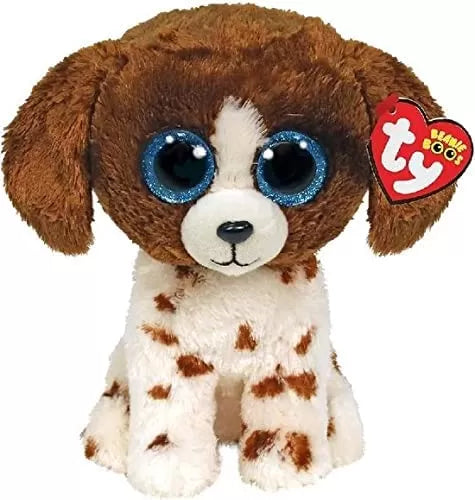 PLUS TY 24CM CAINE MARO ALB, PLUS 24CM