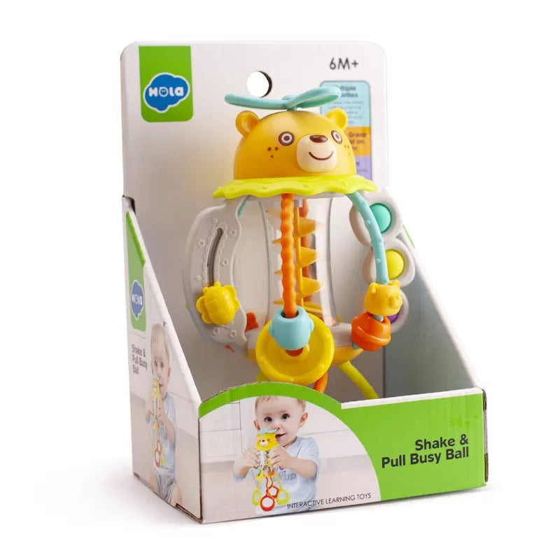 JUCARIE SENZORIALA PENTRU BEBE SCUTURA SI TRAGE, HOLA