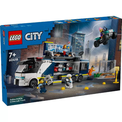 LEGO CITY LABORATOR MOBIL DE CRIMINALISTICA 60418, LEGO CITY