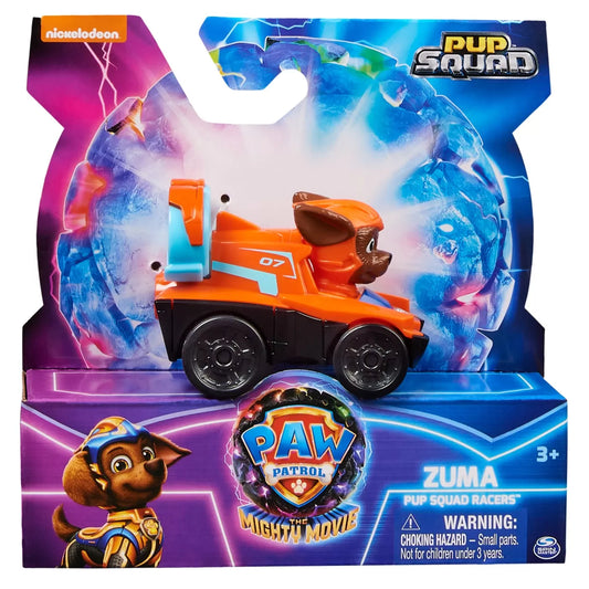 PATRULA CATELUSILOR PUP SQUAD RACERS VEHICUL METALIC ZUMA SCARA 1:55, PATRULA CATELUSILOR