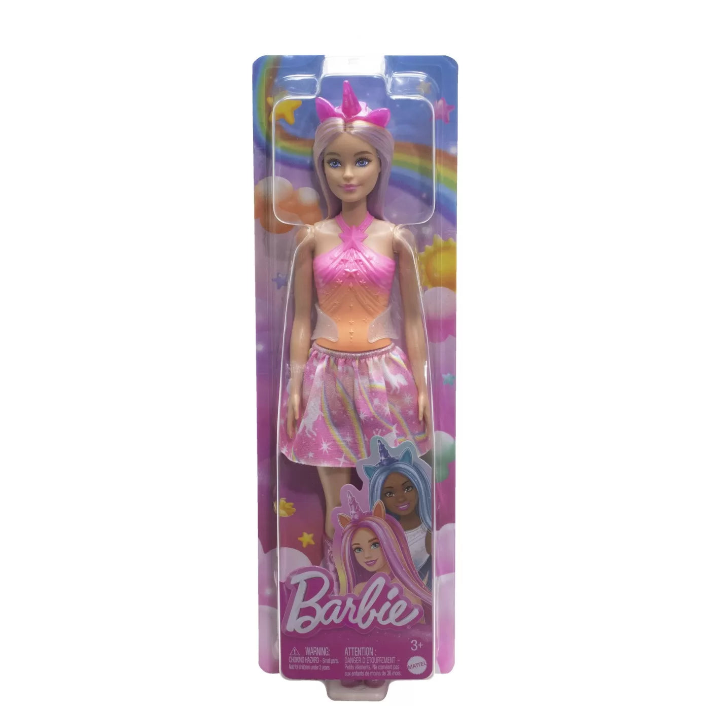 BARBIE PAPUSA BARBIE CU ACCESORII MAGICE DE UNICORN, BARBIE - DREAMTOPIA