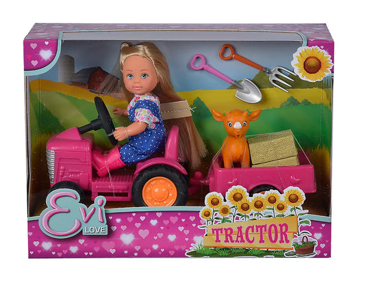 PAPUSA EVI LOVE CU TRACTOR , STEFFI LOVE