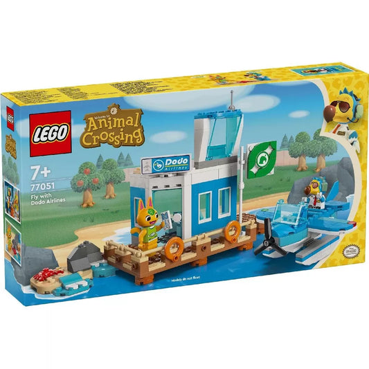 LEGO ANIMAL CROSSING ZBOARA CU DODO AIRLINES 77051, LEGO ANIMAL CROSSING
