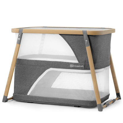 PATUT TRAVEL KINDERKRAFT SOFI, 4 IN 1, GREY, KINDERKRAFT