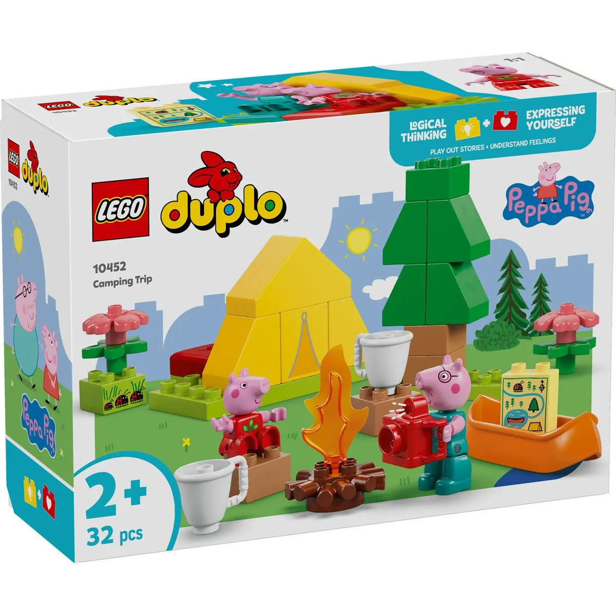 LEGO DUPLO EXCURSIE CU CORTUL 10452, LEGO DUPLO