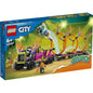 LEGO CITY CAMION DE CASCADORIE SI PROVOCAREA CERCURILOR DE FOC 60357, LEGO CITY